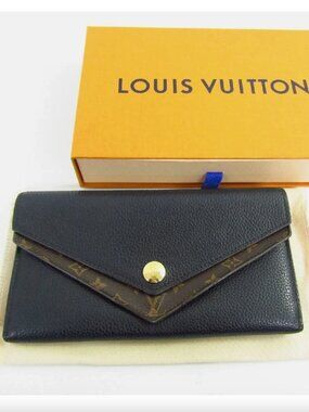 Louis Vuitton Portefeuille Dubre V Monogram Wallet Black